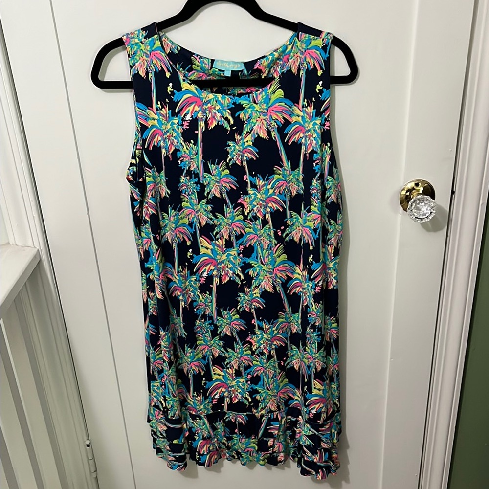 Tropical Print Dress